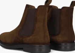 bruine mazzeltov chelsea boots 40013