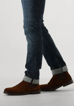 bruine mazzeltov chelsea boots 40013