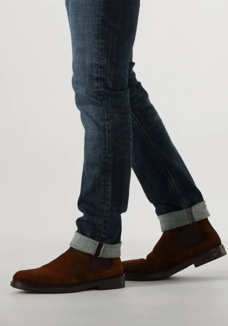 bruine mazzeltov chelsea boots 40013