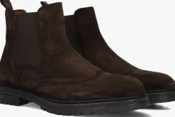 bruine mazzeltov chelsea boots p-50301