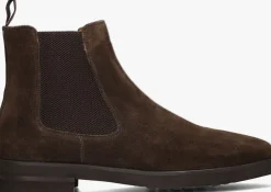 bruine mazzeltov chelsea boots 12003