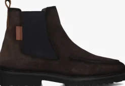 bruine mazzeltov chelsea boots 2401