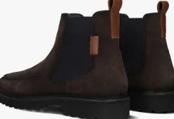 bruine mazzeltov chelsea boots 2401