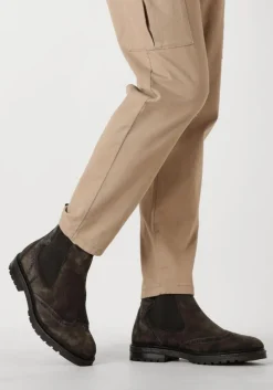 bruine mazzeltov chelsea boots 2401