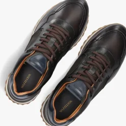 bruine mazzeltov lage sneakers 13835