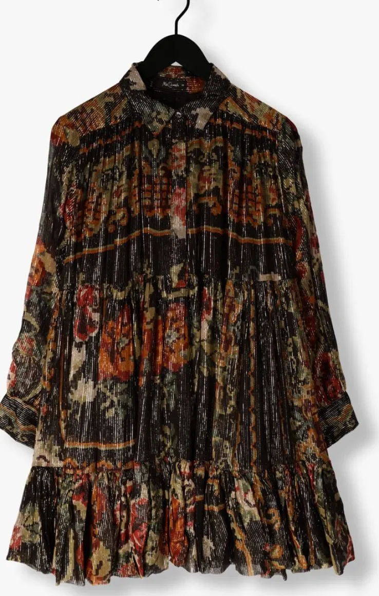 bruine mes demoiselles mini jurk molda