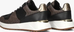 bruine michael kors lage sneakers jaime trainer