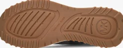 bruine michael kors lage sneakers jaime trainer