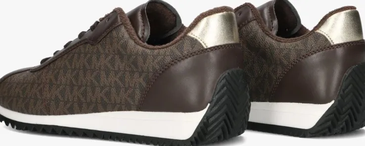 bruine michael kors lage sneakers rhodes trainer