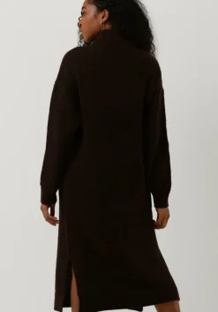 bruine minimum midi jurk pippalika