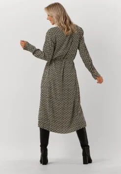 bruine minus mini jurk lasina shirtdress 3