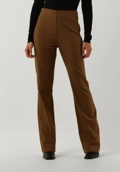 bruine modström pantalon anker slit pants