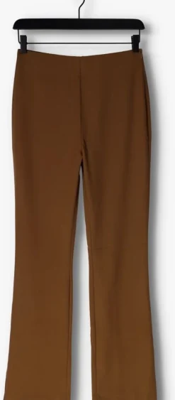 bruine modström pantalon anker slit pants