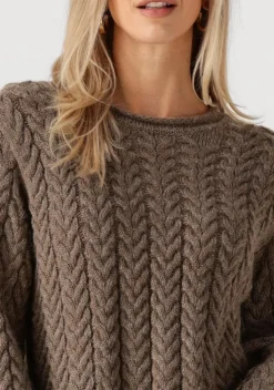 bruine modström trui kurtismd o-neck