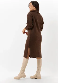 bruine moves midi jurk bradlie