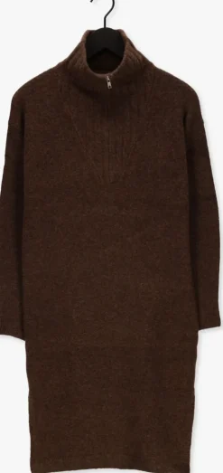 bruine moves midi jurk bradlie