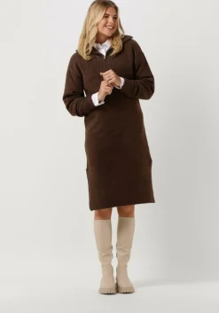 bruine moves midi jurk bradlie