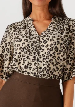 bruine msch copenhagen blouses mschkalani vlora 2 4 shirt aop