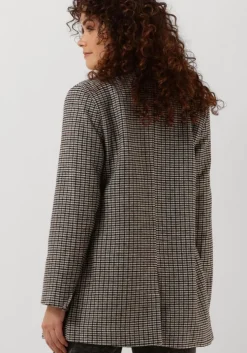 bruine msch copenhagen blazer mschflorencia blazer chk