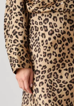 bruine msch copenhagen midirok mschclarette irida skirt aop