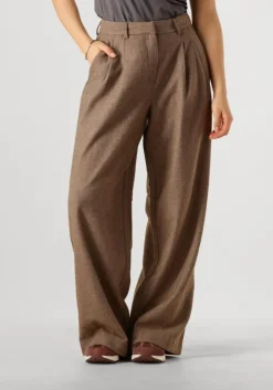 bruine msch copenhagen pantalon mschjennabella hw pants