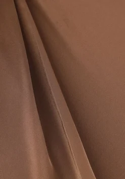 bruine neo noir blouses fleur drapy satin blouse