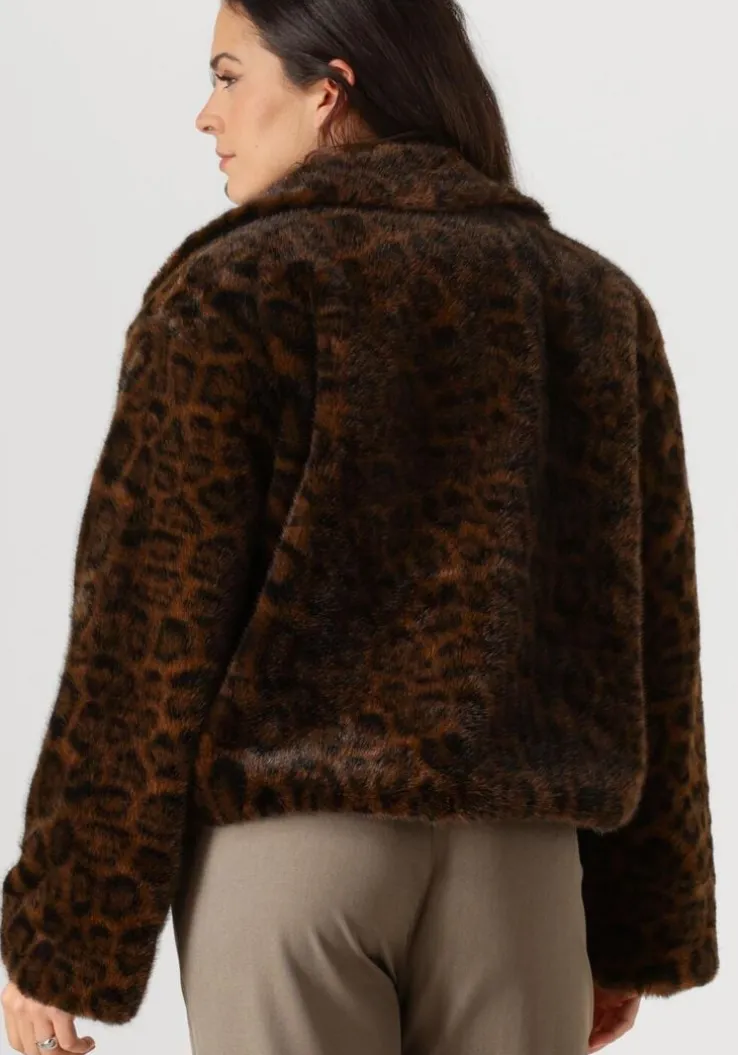 bruine neo noir jack melodie leo faux fur jacketdam