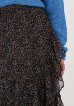 bruine neo noir midirok tara dark blossom skirt
