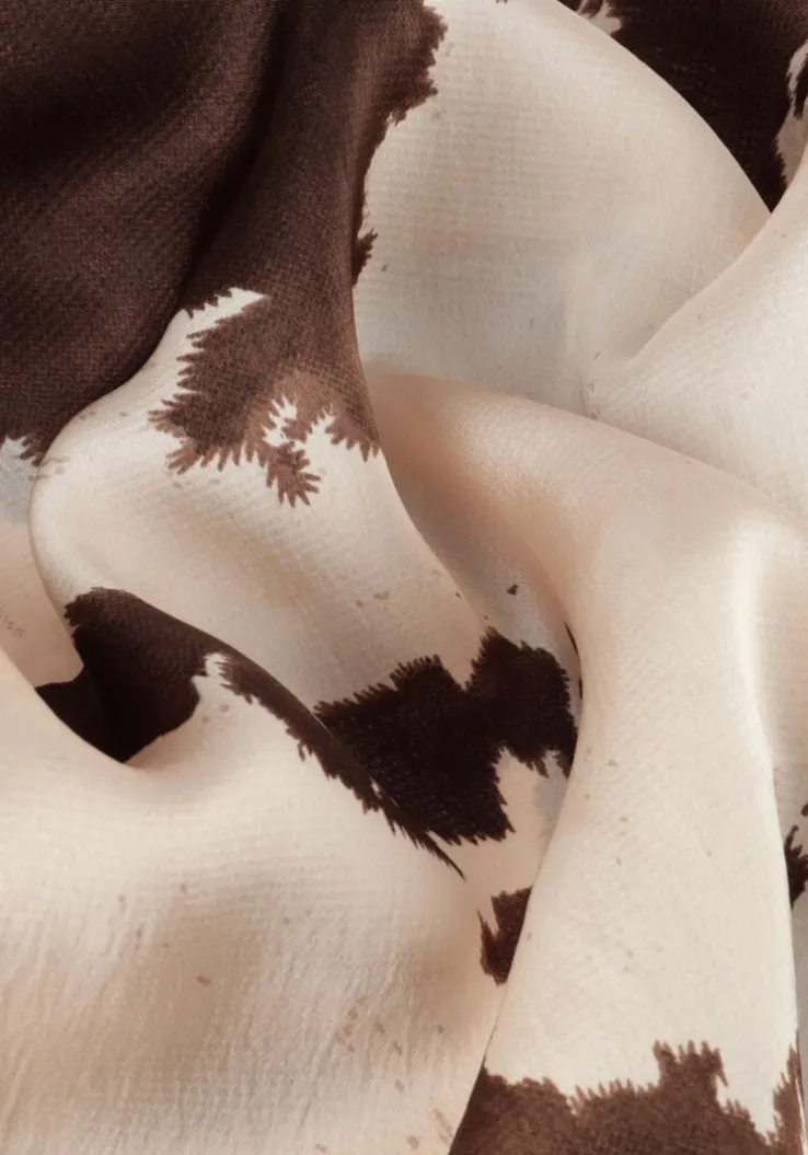 bruine neo noir top lindy cow print top