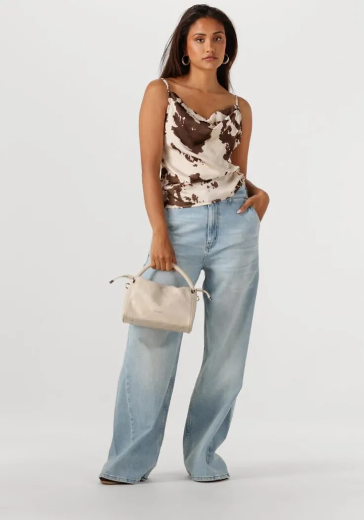 bruine neo noir top lindy cow print top