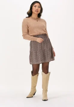 bruine neo noir trui dina knit blouse