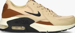 bruine nike lage sneakers air max excee wmns