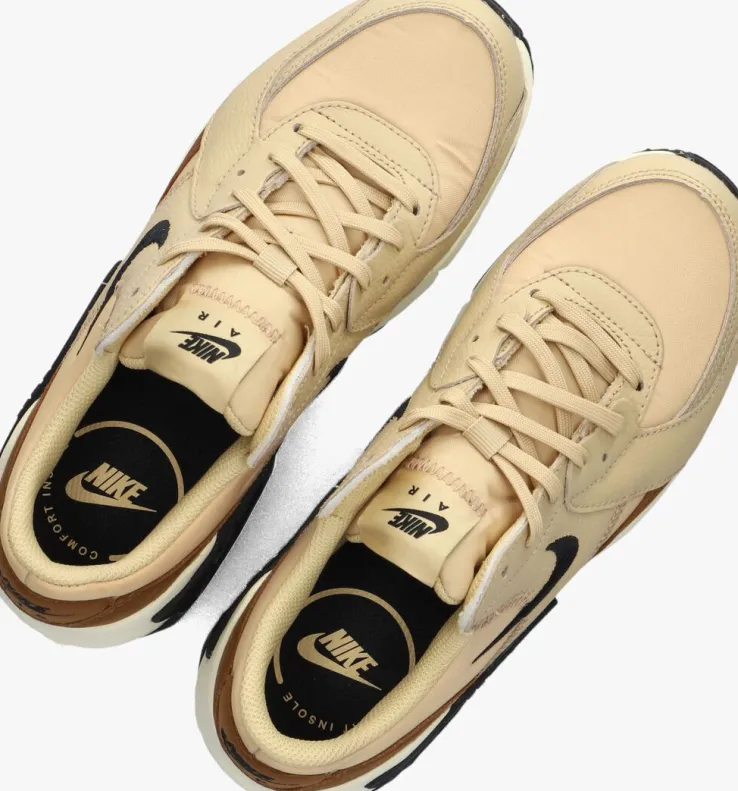 bruine nike lage sneakers air max excee wmns