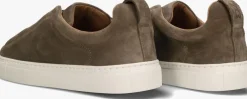 bruine nokwol lage sneakers connor