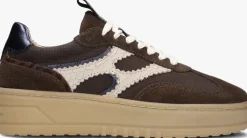 bruine notre-v lage sneakers anemone-63