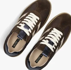 bruine notre-v lage sneakers anemone-63