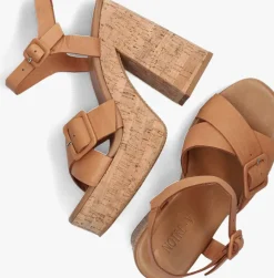 bruine notre-v sandalen 618009