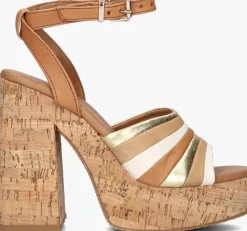 bruine notre-v sandalen 618011