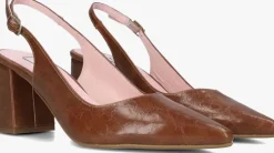 bruine notre-v slingbacks 2315c