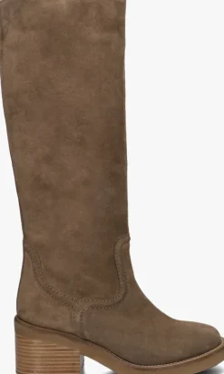 bruine nubikk hoge laarzen cassie boot sue
