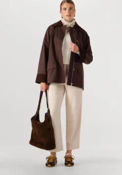 bruine nubikk lage sneakers billy lou