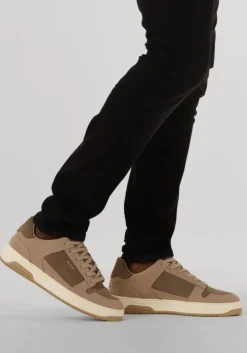 bruine nubikk lage sneakers basket rae