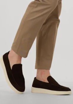 bruine nubikk loafers joro mio