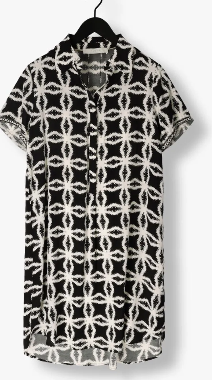 bruine nukus midi jurk marloe dress june