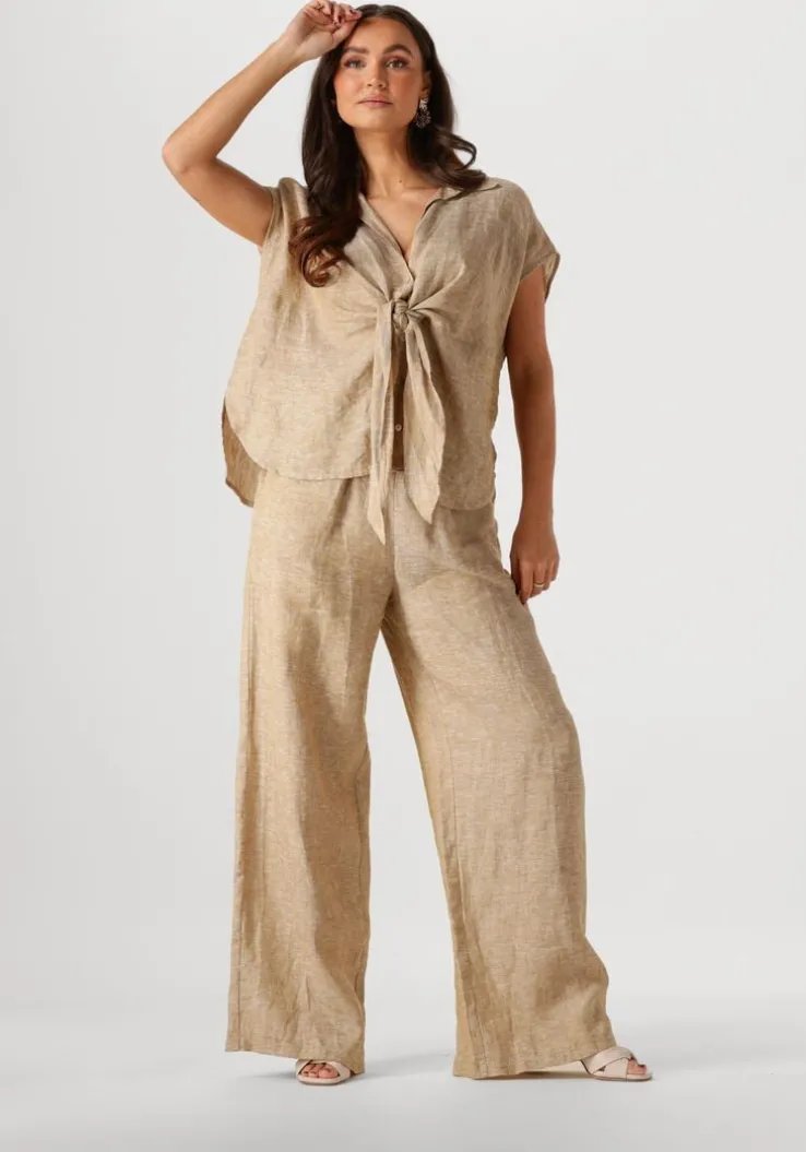 bruine nukus top edine top melange