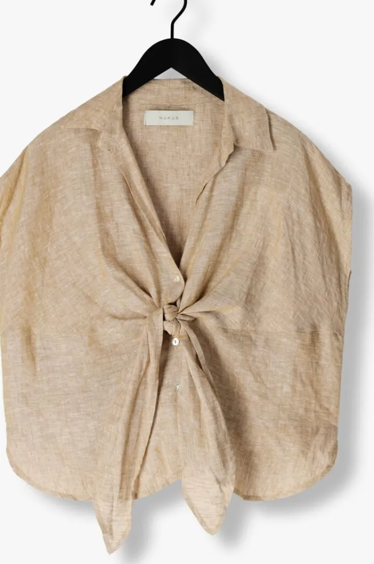 bruine nukus top edine top melange