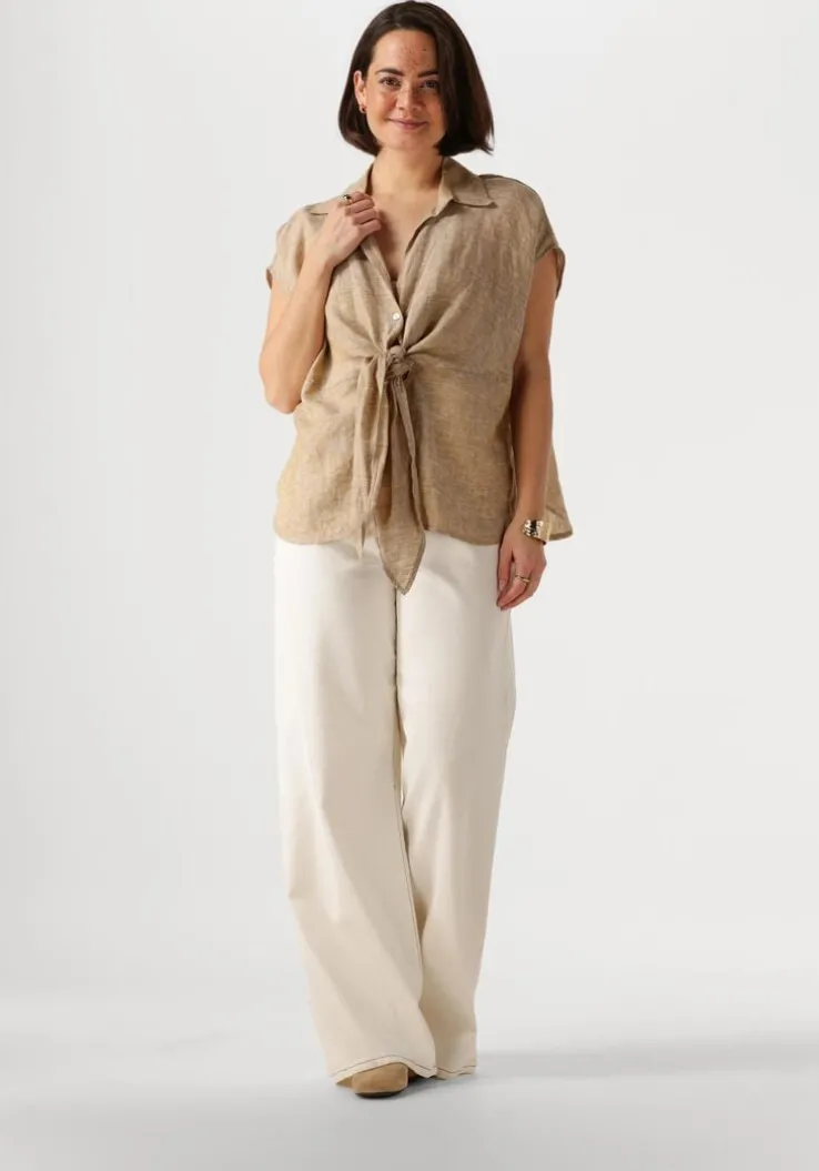 bruine nukus top edine top melange