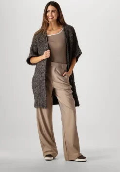 bruine nukus wijde broek new york pants