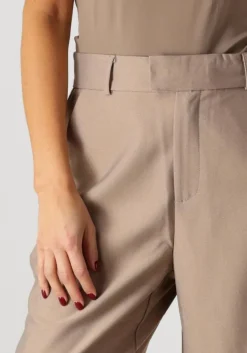 bruine nukus wijde broek new york pants