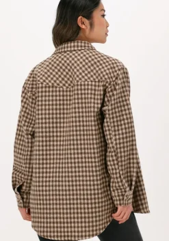 bruine object blouses yola shirt